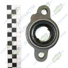 64221-3502018 Стакан кулака разжимного МАЗ с подшипником (фнаруж=72 L=138 h=60 h1=52 h2=26; 2отв.ф15/1отв.М10х1 с ШС, чугун) БААЗ