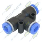 БАК.90306 Фитинг (тройник) Т-образный; трубка ф6/ф6/ф6мм; пластик БелАК