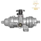 БАК.10350 Регулятор давления воздуха РДВ КамАЗ,МАЗ,УРАЛ,ЗиЛ,КрАЗ,ЛиАЗ (3выхода М16х1,5/М22х1,5/М22х1,5 креп 1отв с краном) БелАК