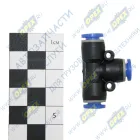 БАК.90306 Фитинг (тройник) Т-образный; трубка ф6/ф6/ф6мм; пластик БелАК