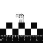 БАК.00085 Пресс-масленка М8х1 угловая (90 градусов) БелАК