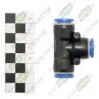 БАК.90312 Фитинг (тройник) Т-образный; трубка ф12/ф12/ф12мм (цанга); пвх БелАК