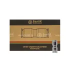 БАК.90346 Фитинг (штуцер) прямой; трубка ф6/ф6мм (цанга); металл БелАК