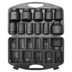 БАК.00105 Набор головок торцевых 1" ударных (для гайковёрта); 6-ти гран, 27-60мм, 11пр. БелАК
