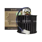 БАК.00001 Мотор отопителя 12В, 90W с вентилятором (фишка 2 плоск.клеммы) отопителя Газель БелАК