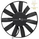 БАК.11845 Электровентилятор 12V(11 лопаст) радиатора ГАЗ-3110,31105,Газель (дв.ЗМЗ-405,406,409) GAZ 2217 2.3i 1997 - GAZ 2705 2.3i 1997 - GAZ 2752 2.3i 1997 - G БелАК