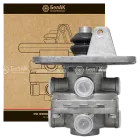 БАК.13511 Кран тормозной 2-х секционный подпедальный (без педали); (ГТК Н/О) МАЗ,КамАЗ ЕВРО (8 отверст.М22х1,5/7отверст.ф10) БелАК