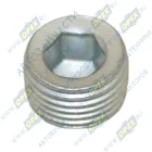 870884 Пробка DIN 906 коническая М10х1 КГ 1/8 внур. шестигранник заглушки каналов картера, ост.2с98-3-73 БелЗАН