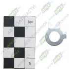 870851 Шайба (сталь) ф10х18х1 замковая с усами крышки под-ка 87, ГОСТ13465-77 БелЗАН