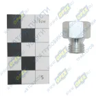 853962 Фитинг Штуцер Рнаруж=М12х1,5/Рвнутр=М10х1,25 К=16/17 L=22 БелЗАН