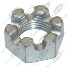 853536-009 Гайка ГОСТ-5918 М16х1,5; h=12 К=24 (коронч.) левая резьба БелЗАН