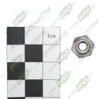 1/40980/009 Гайка ГОСТ-5916 М5х0,8 h=4,7 К=8/9 (0х0х5); приварная БелЗАН