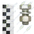 1/14085/21 К-Т №46 Болт ГОСТ-7798 М18х40х1,5; Р=36 К=27 (к-т болт,гров,гайка) поворот. круга БелЗАН