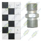 864814 Фитинг (штуцер) прямой; Рнаруж=М18х1,5/М18х1,5 К=19 L=38 БелЗАН