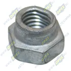 251645 Гайка DIN7967 М8х1,25 h=9 К=12/13 самоконтрящаяся с буртиком БелЗАН