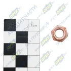 21080-1203019-008 Гайка DIN980 М8х1,25 h=11 К=13 (медь) самоконтрящаяся БелЗАН