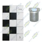 262542 Пробка коническая М14х1,5 h=18 P=13 К=14 сталь КГ 1/4 ГОСТ12720-67 БелЗАН