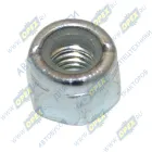 1/25742/11 Гайка DIN985 М6х1; h=8 К=10/11 самоконтрящая с нейлоновым кольцом БелЗАН