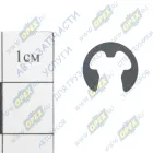 1/10877/76 Кольцо стопор. наружн.(на вал) с ушками ф8х11х1 быстросъемное сталь, ГОСТ13942-86 БелЗАН