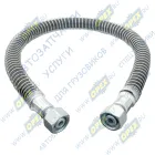 5336-3506085-01 Шланг тормозной L=700, Г=М22+К27/Г=М22+К27) МАЗ от РДВ к п/противозамерзания; L=715мм БЕЛОГ