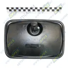 САКД-458.201.040 Зеркало (ПВХ) УРАЛ,ПАЗ сфера без обогрева широкоугольное в сборе бордюрное; [8] 274х182 БЕЛОГ