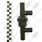 643008-8101400 Клапан обратный отопителя МАЗ; (ПВХ корпус) (L=140; 4 вых.ф20, разборный) БЕЛОГ