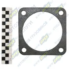 534008-1203027 Прокладка приемной трубы (квадратная)133х133; фвнутр=110; 4отв.ф12 БЕЛОГ