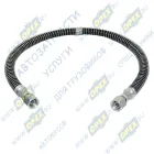 6430-3506085 Шланг тормозной МАЗ к тормозным камерам L=1000мм (в оплетке) Г=М22+К27/Г=М22+К27 БЕЛОГ