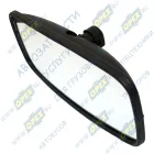 САКД458201.050-01 Зеркало (ПВХ) основное сфера с подогревом (24В) КамАЗ,МАЗ,Урал,ЛиАЗ,ПАЗ,КрАЗ; [4] 443х215 БЕЛОГ