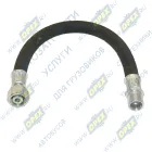 504В-3506210 Шланг тормоз. ф15 L=425 Г=М22+К27/Ш=М22+К27 б/п от компрессора к ресиверу БЕЛОГ