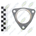 500-1203002 Прокладка фланца приемной трубы МАЗ,КРАЗ,УРАЛ (98х98; фвнутр=58; 3отв.ф10; м/асбест,треуг.,малая) БЕЛОГ