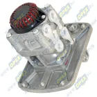 8099-3514208-20 Кран тормозной 2-х контурный подпедальный МАЗ,КамАЗ; - с встроенным глушителем (конвейер КАМАЗ с октября 2016 года) БЕЛОМО