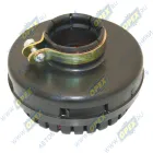 8089.00.00.000 Глушитель шума Max 13 bar; защелка (хомут) MB Atego 2 (2004-2020); (большой D-87mm;H-60mm) БЕЛОМО