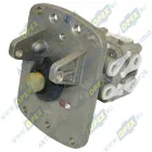 8099-3514108-00 Кран тормозной 2-х контурный подпедальный МАЗ,КамАЗ; прямое выхлопное окно БЕЛОМО