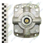 8648-3514108-00 Кран тормозной 2-х секционный подпедальный (с педалью в СБ); (БелОМО) (8648) БЕЛОМО