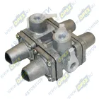 8040-3515310-10 Клапан защитный 4-х контурный КамАЗ,МАЗ; корпус металл. БЕЛОМО