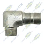 40-3405061-А Фитинг Угольник Рнаруж=М20х1,5 Р=15/М20х1,5 Р=30 L=40х60 поворотный БЗТДИА