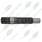 320-1701222 Вал привода ВОМ L=200,проходной,нар.шлиц 12/12,внутр.шлиц=12 БЗТДИА