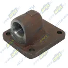 85-3407101 Патрубок (фланец) М24х1,5; 4отв.ф9 гидробака с ГОРу МТЗ БЗТДИА