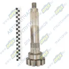 1025-4202012-А Вал МТЗ-1025.5/1221.4 редуктора ВОМ Фвала=44,5мм, L=315 наружн. шлиц=16/=18 внутр. шлиц =24 БЗТДИА