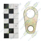 85-4202079 Пластина валика управления фрикцион.лентами, L=55, h=5, 1отв.ф18 и 1отв.ф12 БЗТДИА