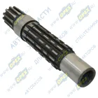 320-1701222 Вал привода ВОМ L=200,проходной,нар.шлиц 12/12,внутр.шлиц=12 БЗТДИА