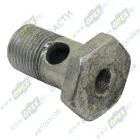 85-3407105-02 Болт-штуцер С/И G1/2” Р=38х1,814 Р=20 К=32 полый , 1отв.М10х1 ,1отв.ф9 БЗТДИА