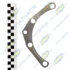 220-2401013 Прокладка (сталь) С/Ф L=193х0,2; 4отв.ф14 регулир.,1отв.ф10 БЗТДИА