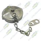 50-3407050 Пробка (крышка) ГУРа (сталь) d=60 h=13 с цепочкой (маслозаливной горловины) с/и БЗТДИА