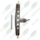 320-4605110-01 Поперечина МТЗ-320 L=740мм, палец Ф28мм в сб. (с вилкой и шкворнем); палец 28мм БЗТДИА