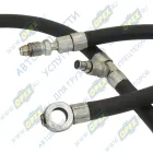 920П-1101210-02 Топливопровод L=3493мм, под штуцер Ф14/ Ш=М14х1,5/М14х1,5 от баков к фильтру МТЗ-1523,1822,2022 БЗТДИА