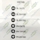 13007 Набор отверток; 6пр.(круглый стержень) БМ