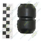 4370-2902230-020 Шарнир кронштейна рессоры (сайлентблок) МАЗ; Н/О (ф17х52 L=82) (резина) БРТ