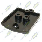 437143-1108062 Переходник педали газа МАЗ ПВХ 145х105; 2отв.ф6/4отв.ф9 БРТ